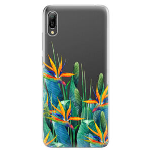 Odolné silikonové pouzdro iSaprio - Exotic Flowers - Huawei Y6 2019